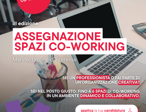 Manifestazione d’interesse – assegnazione spazi co working presso CREA! Laboratorio Urbano (2026)
