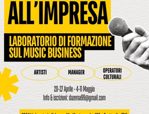 «Da Zero a 99»: dal sogno all’impresa. 99 skills per lo sviluppo di un progetto artistico consapevole e sostenibile.